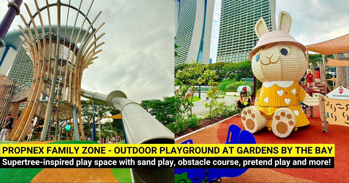 PropNex Family Zone: A New Families for Life Playground at Gardens by the Bay