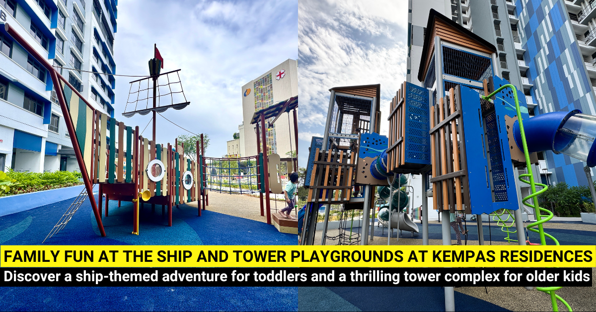 Explore the Tower and Ship Playground at Kempas Residences