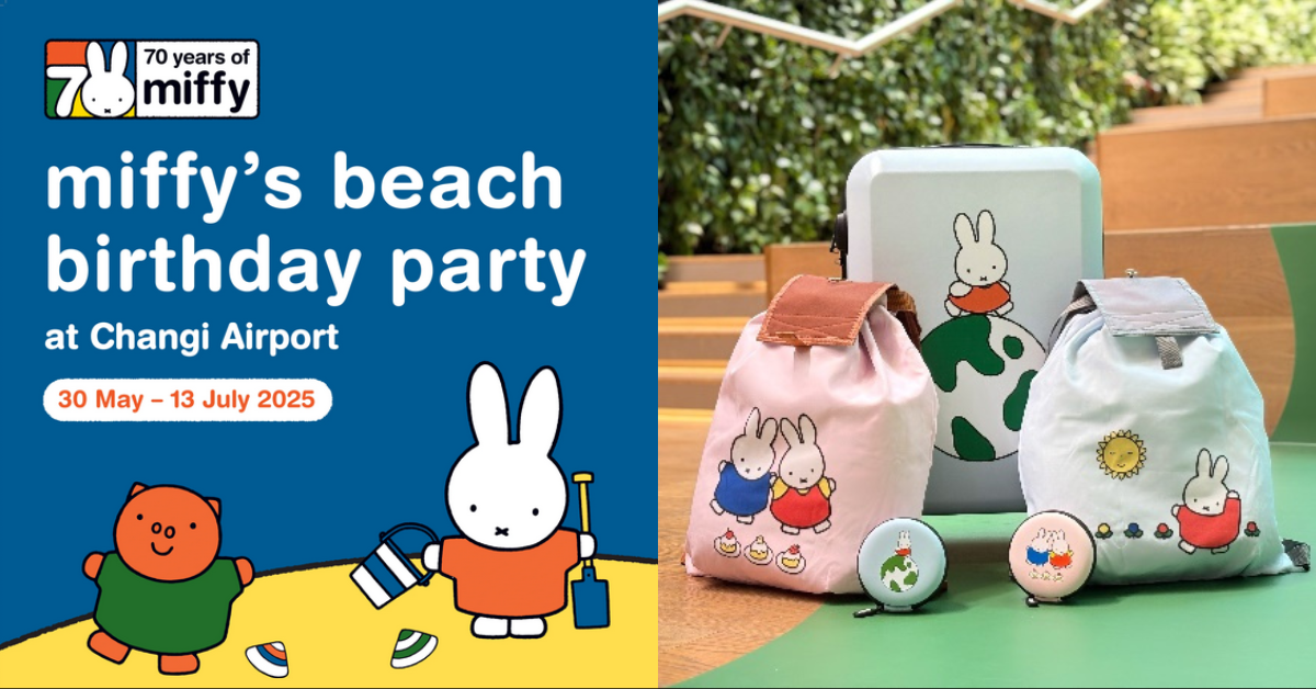 Miffy’s Beach Birthday Party at Changi Airport - Inflatables, Live Performances and Meet & Greet!