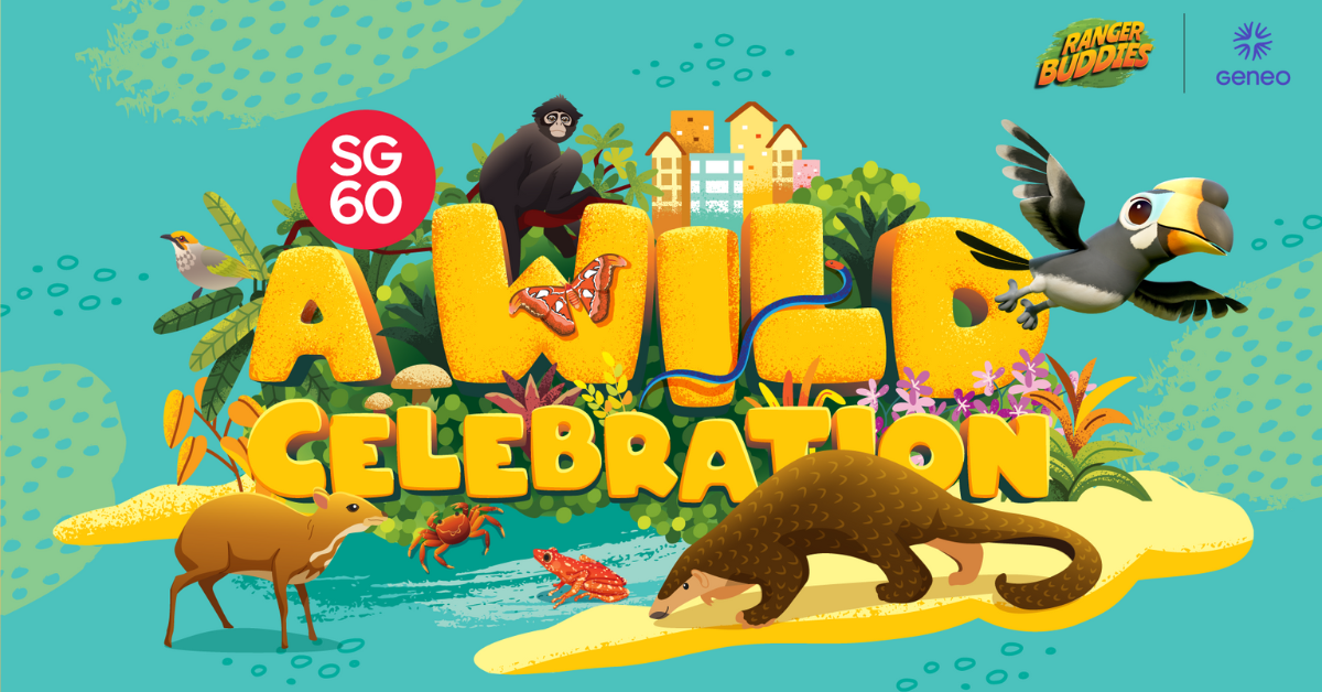Embark on a Wild Adventure with Ranger Buddies at SG60: A Wild Celebration @ Geneo!