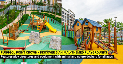 Punggol Point Crown Playgrounds: A Roaring Wild Good Time Awaits!
