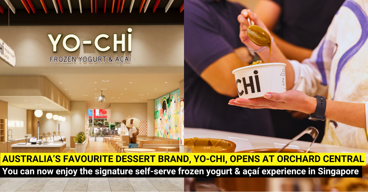 Yo-Chi Launches First International Outlet in Singapore at Orchard Central