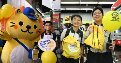 Free Cheers Breakfast Club Bundles for Primary 6 Students at Cheers and FairPrice Xpress
