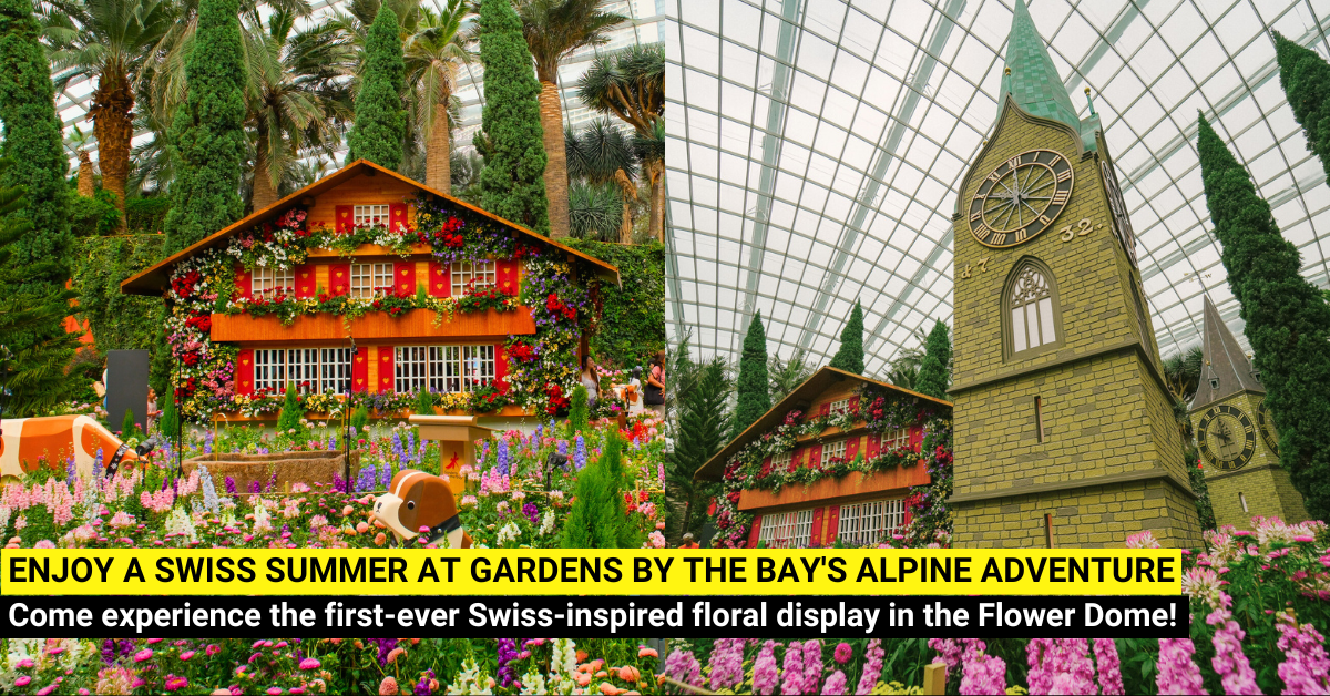 Gardens by the Bay's Alpine Adventure - A Swiss Summer Awaits Families