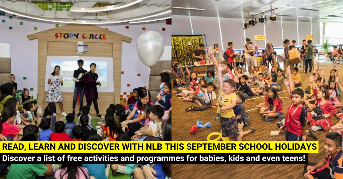 Read, Learn and Discover with NLB this September School Holidays - All Programmes are Free!