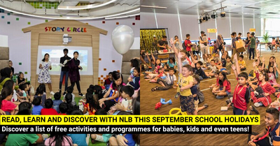 Read, Learn and Discover with NLB this September School Holidays - All Programmes are Free!