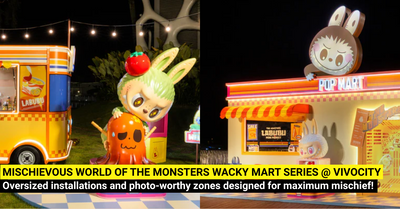 Step into the LABUBU Mini Market at VivoCity