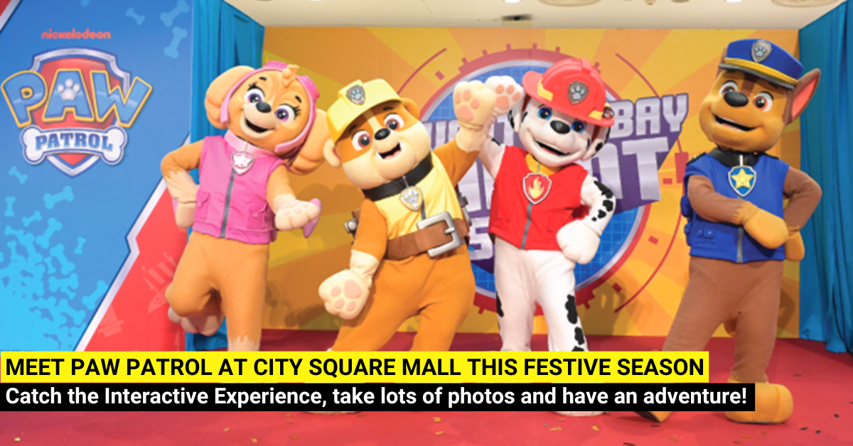 Join PAW Patrol at City Square Mall for a PAW-fect Christmas Adventure
