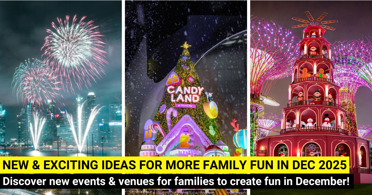 36 New Things For Families To Do In December 2025 In Singapore