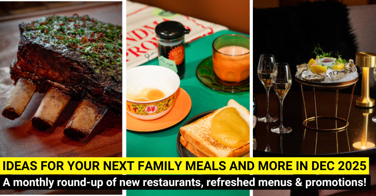 23 Restaurant Promotions and Dining Deals in Singapore This December 2025