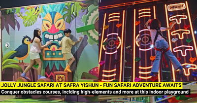 Jolly Jungle Safari Indoor Playground: Embark on a Safari Adventure at SAFRA Yishun!