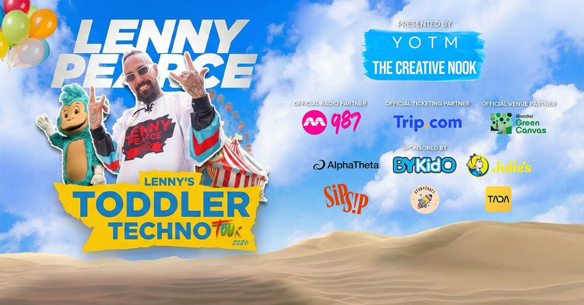 Get Ready to Rave: Lenny’s Toddler Techno Tour Arrives in Singapore at the Mandai Wildlife Reserve!