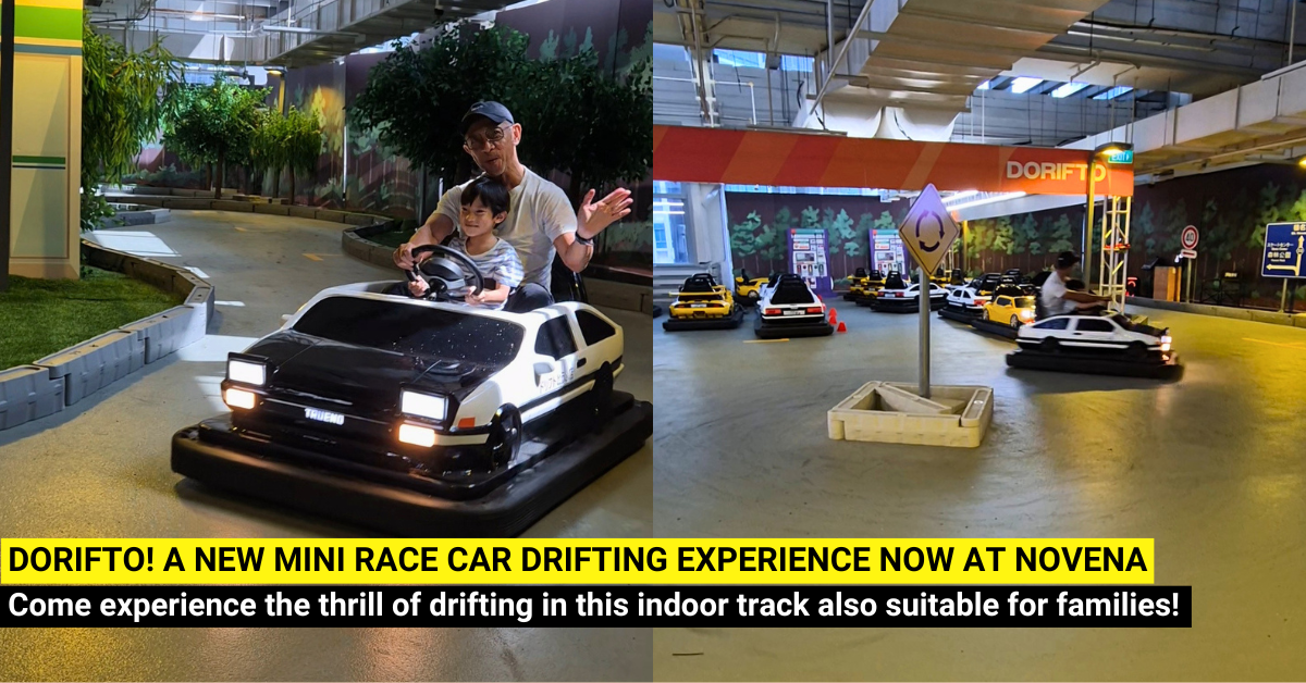 Dorifto! - An Indoor Japan-Inspired Drift Experience in Singapore