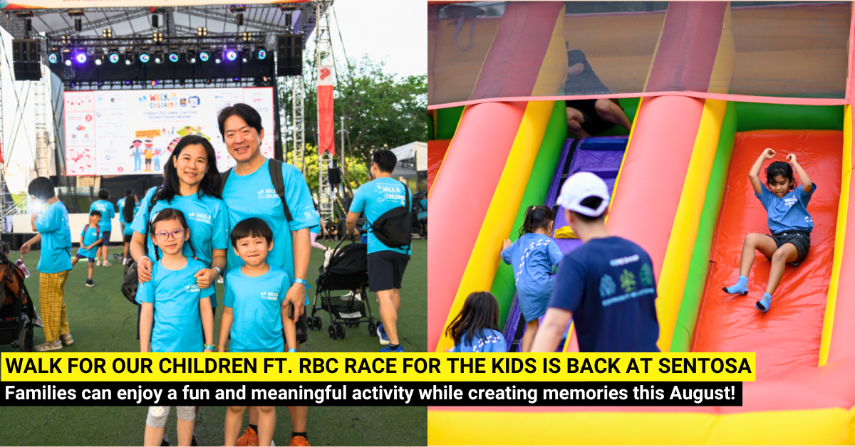 Join the Walk for Our Children ft. RBC Race for the Kids 2026 - Happening on Sentosa this Aug!
