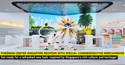 Pokémon Center SINGAPORE Grand Reopening: New Look, Special Merch, and Entry Details