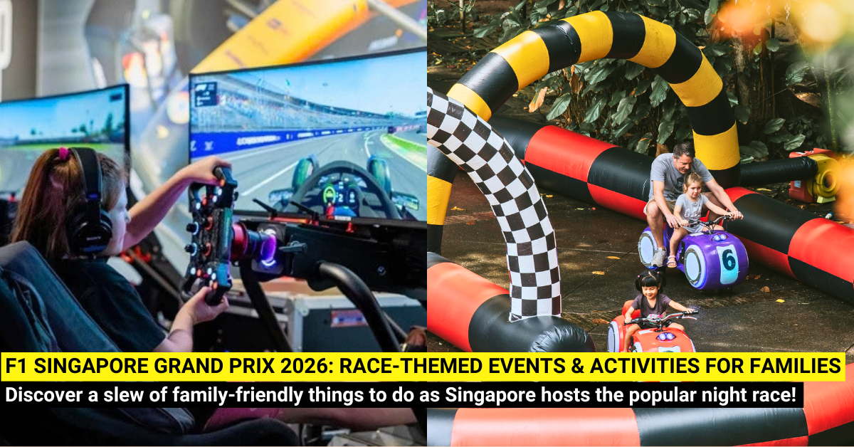 F1 Singapore Grand Prix 2026: 10 Race-Themed Events & Activities for Families