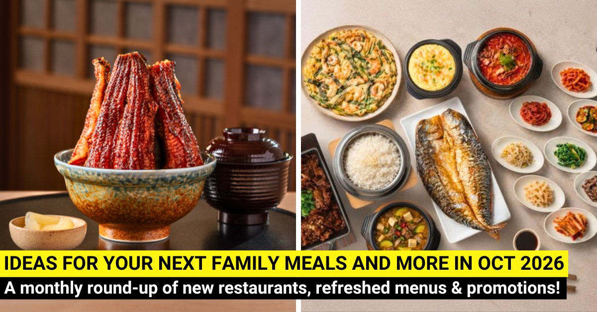 20 Restaurant Promotions and Dining Deals in Singapore This October 2026