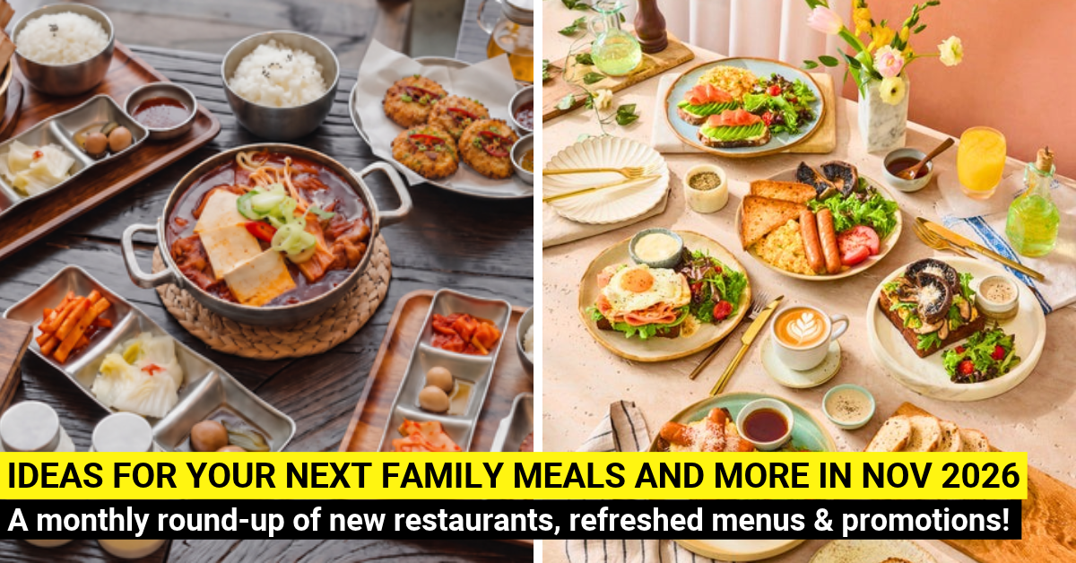 36 Restaurant Promotions and Dining Deals in Singapore This November 2026