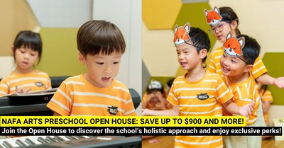 Building Confident, Creative and Primary School Ready Learners Through Arts-Integrated Learning at NAFA Arts Preschool Open House!