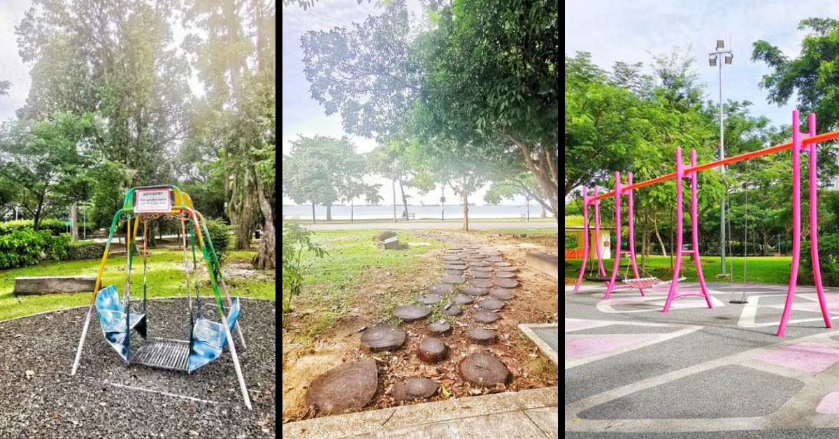 RainTree Cove - Swings and Nature Play At East Coast Park!