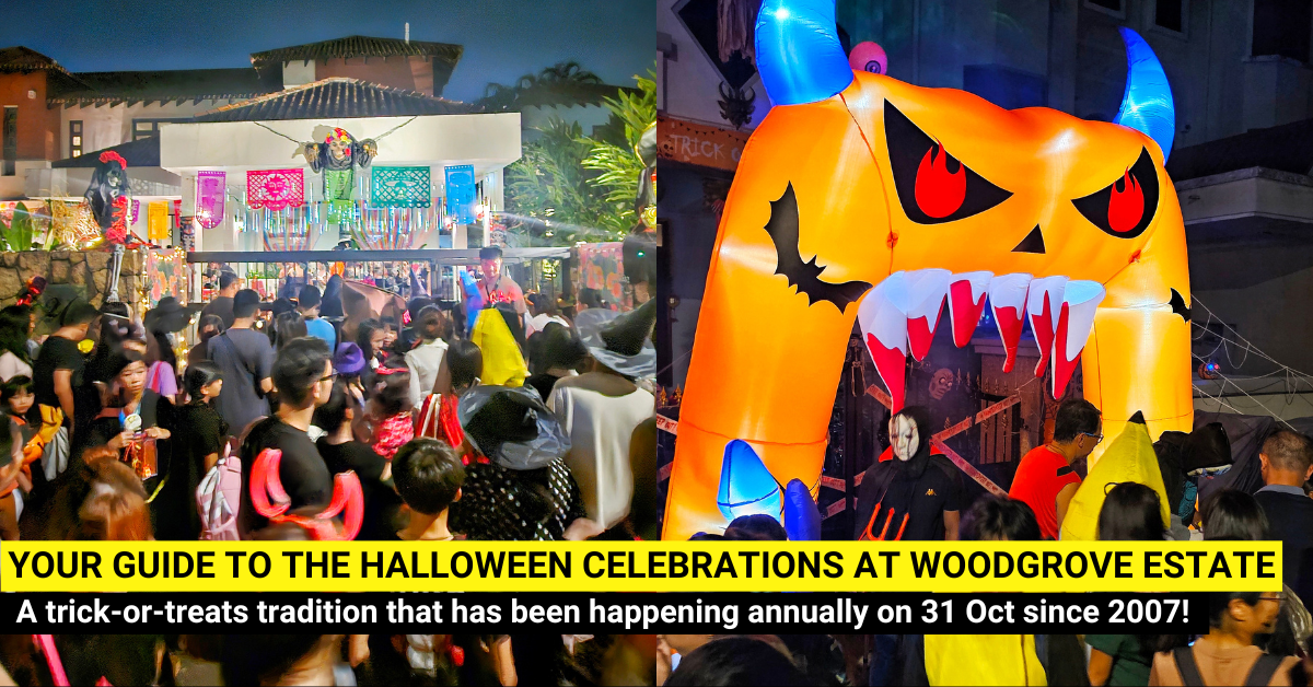 Halloween Celebration at Woodgrove Estate - Singapore's Largest Community Driven Trick-or-Treats!