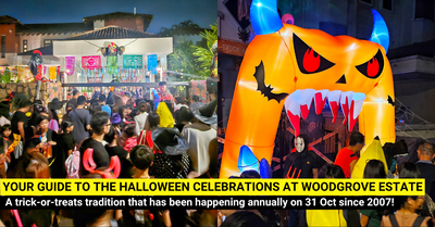 Halloween Celebration at Woodgrove Estate - Singapore's Largest Community Driven Trick-or-Treats!
