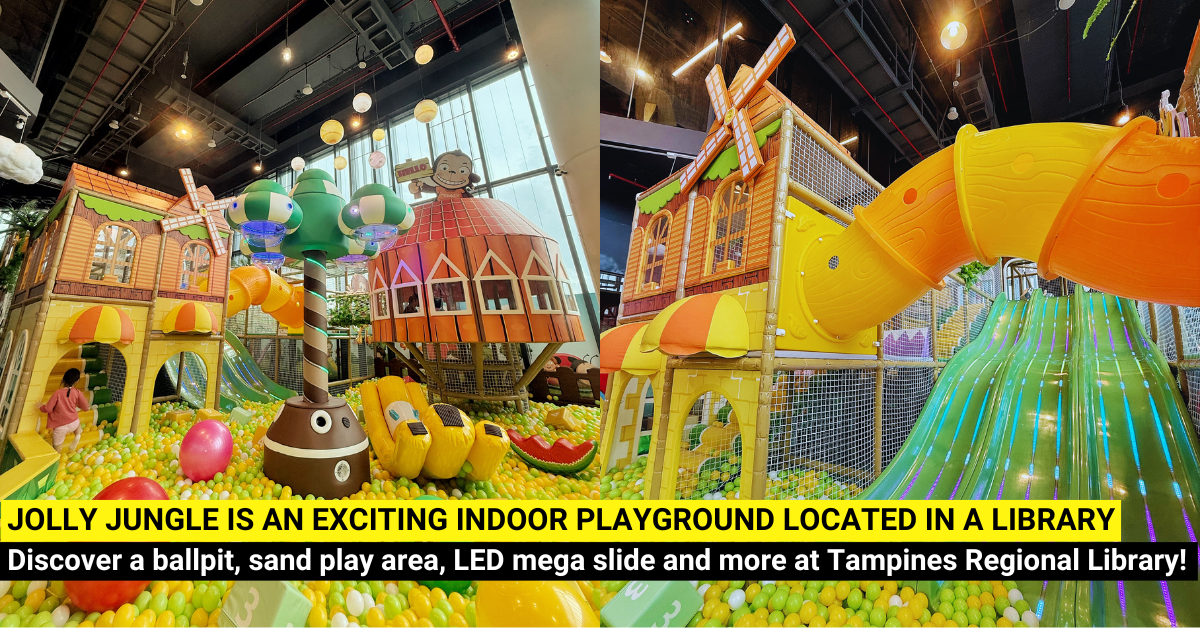 Let Your Little Ones Go Wild at Jolly Jungle Indoor Playground at Our Tampines Hub!