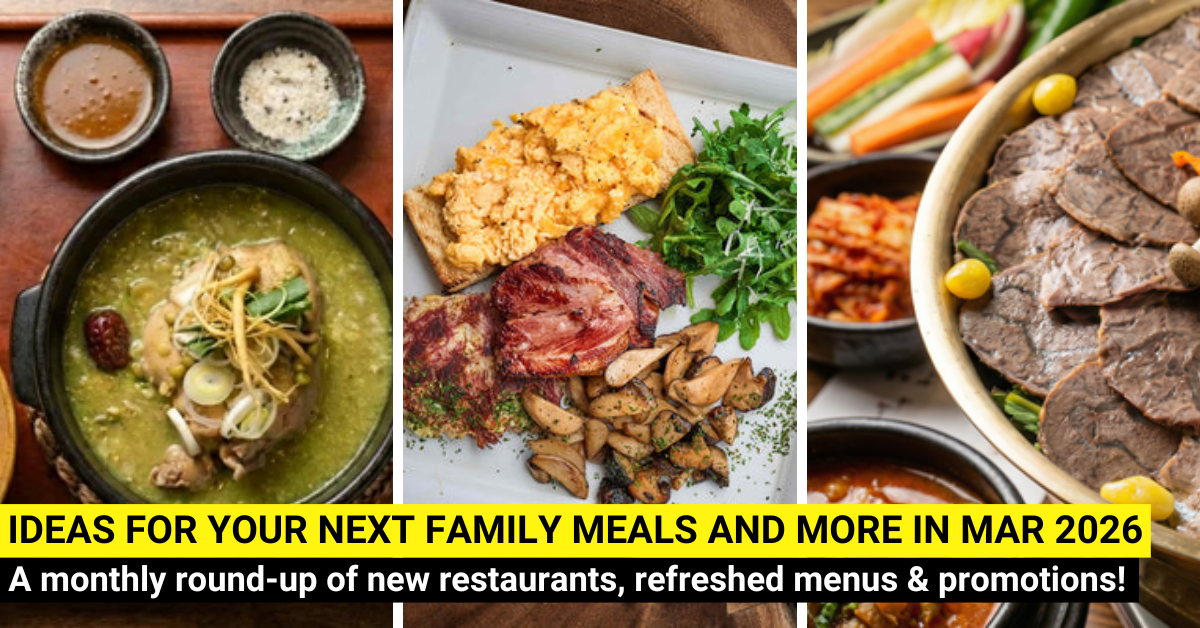 16 Restaurant Promotions and Dining Deals in Singapore This March 2026