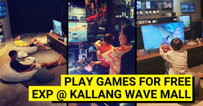 Play For Free @ EXP, Singapore's Largest ESports Hall At Kallang Wave Mall