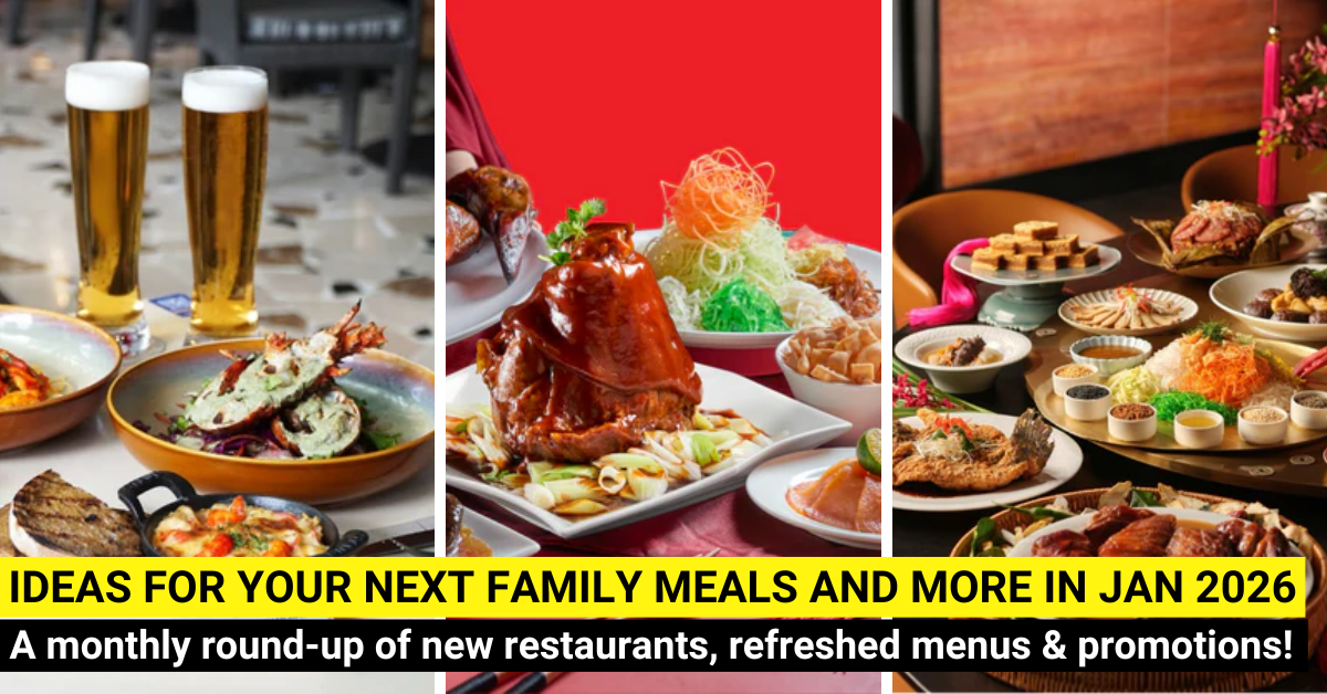 34 Restaurant Promotions and Dining Deals in Singapore This January 2026