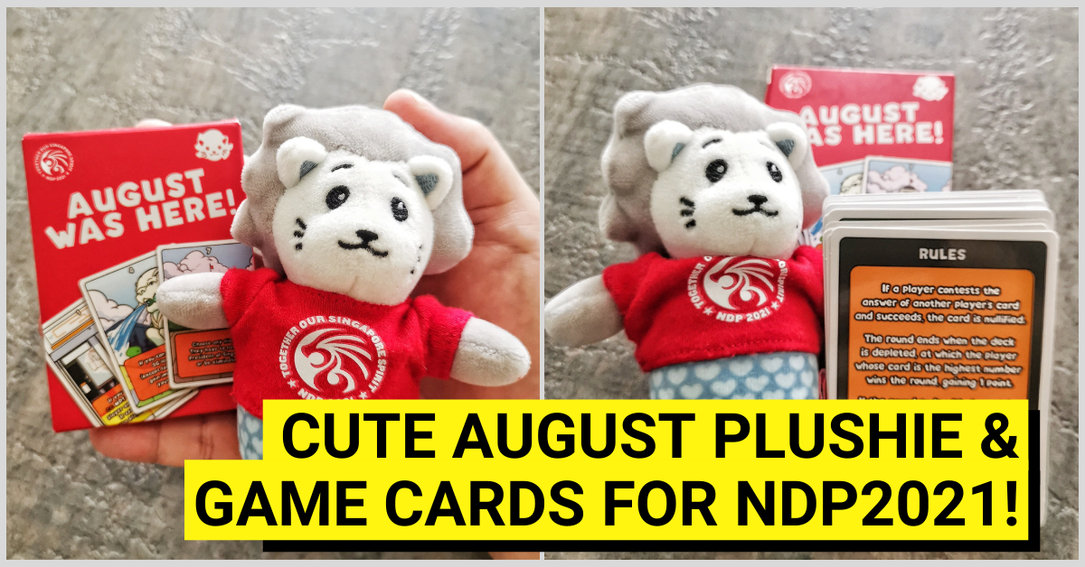 Collect August Plushies and Game Cards At Selected Venues For NDP2021! - BYKidO