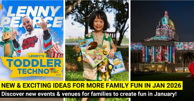 28 New Things For Families To Do In January 2026 In Singapore