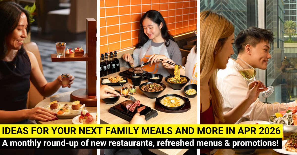 26 Restaurant Promotions and Dining Deals in Singapore This April 2026