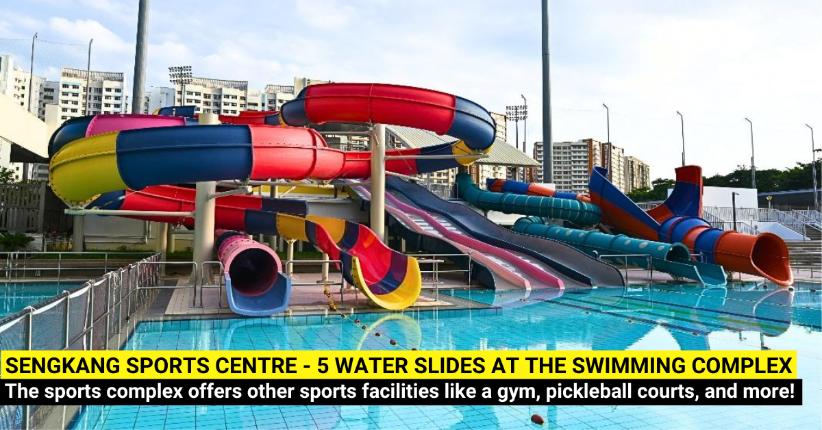 Sengkang Sports Centre - Water Slides, Event Spaces and More