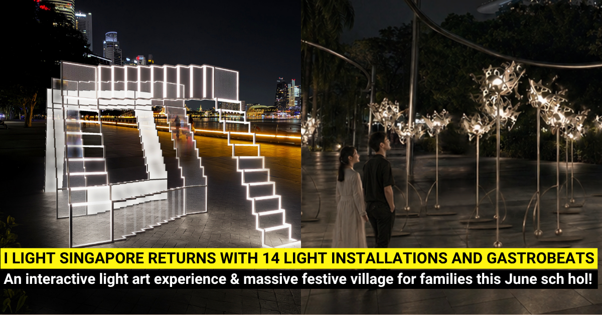 i Light Singapore 2026 Features 14 Interactive Light Installations and More for Families!