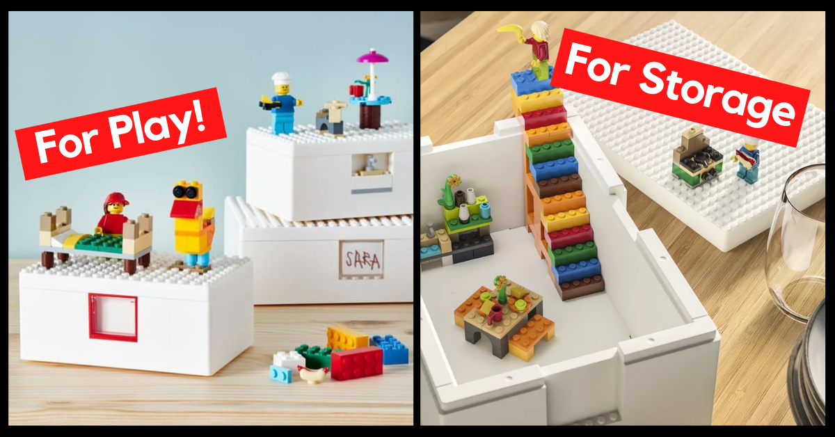 [UPDATED WITH LAUNCH DATE] LEGO And IKEA Brilliant Storage And Play Boxes | The BYGGLEK Collection - BYKidO