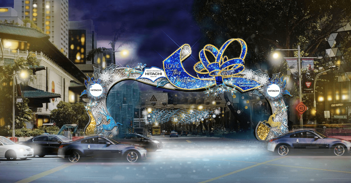 Orchard Road Christmas Light-up 2020 From 13 Nov 2020 to 1 Jan 2021 - BYKidO