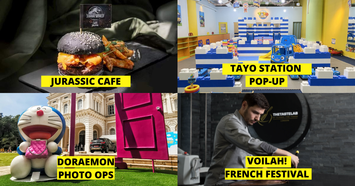 16 Places To Go and Things To Do With Kids In November 2020 - Doraemon Exhibition, Jurassic Park Cafe, and More!