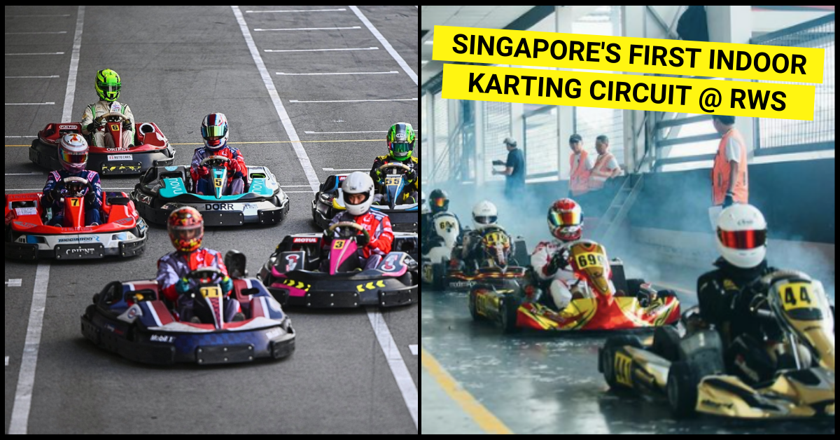 S'pore's first indoor karting circuit opens at Resorts World Sentosa, rates from S$28