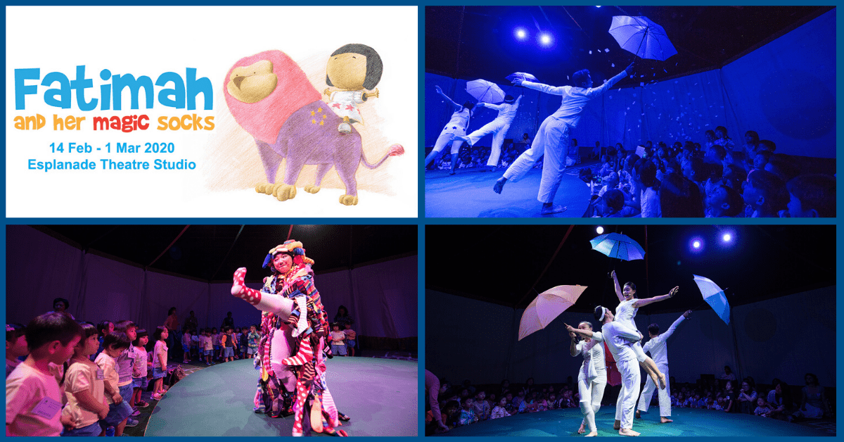 Dance, Laugh and Sing with Fatimah and Her Magic Socks | PLAYtime! @ Esplanade - BYKidO