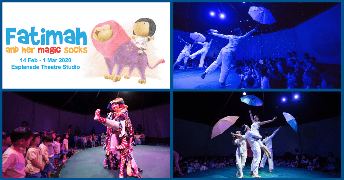 Dance, Laugh and Sing with Fatimah and Her Magic Socks | PLAYtime! @ Esplanade