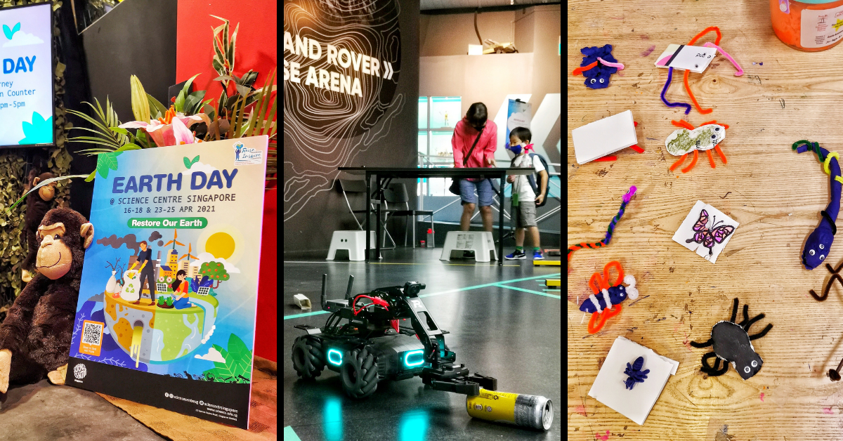 Celebrate Earth Day 2021 At The Science Centre Singapore!