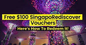 Free $100 SingapoRediscovers Vouchers: How To Redeem Your Vouchers?