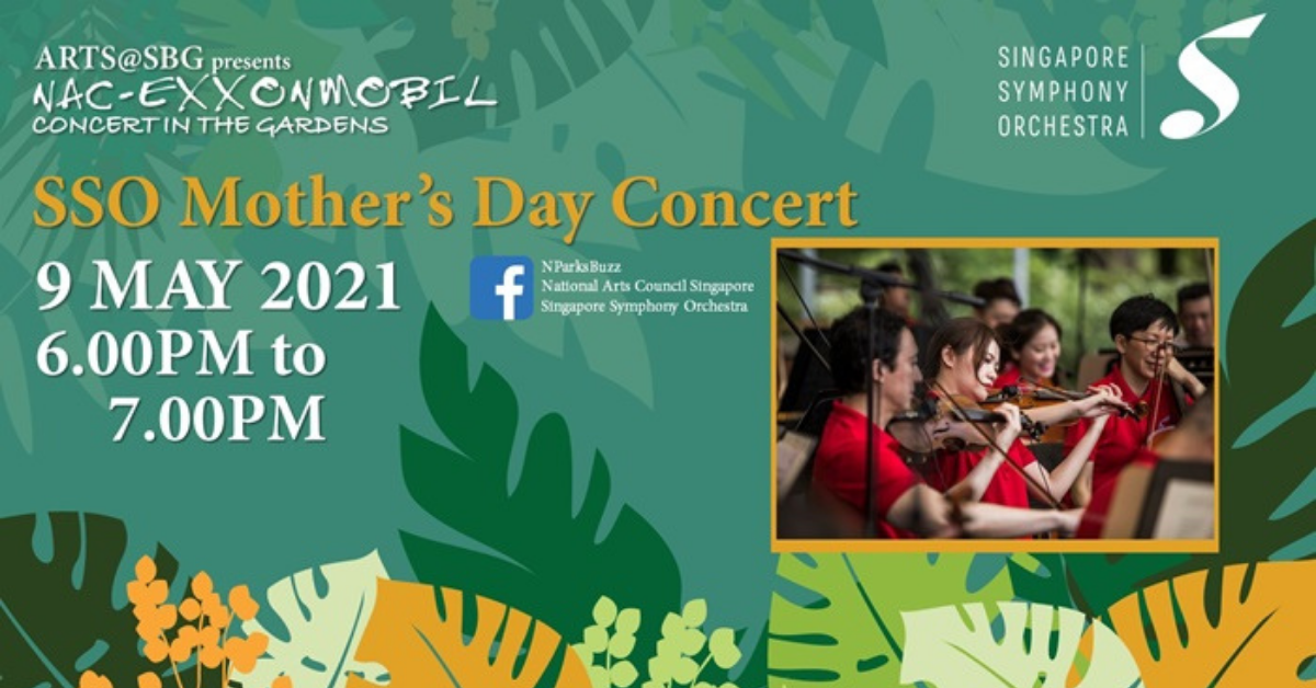 Arts@SBG: NAC-ExxonMobil Concert in the Gardens presents SSO Mother's Day