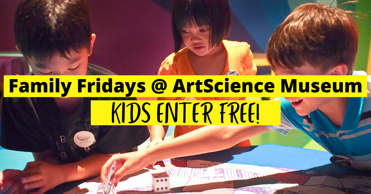 Kids Enter Free On Family Fridays @ ArtScience Museum - BYKidO
