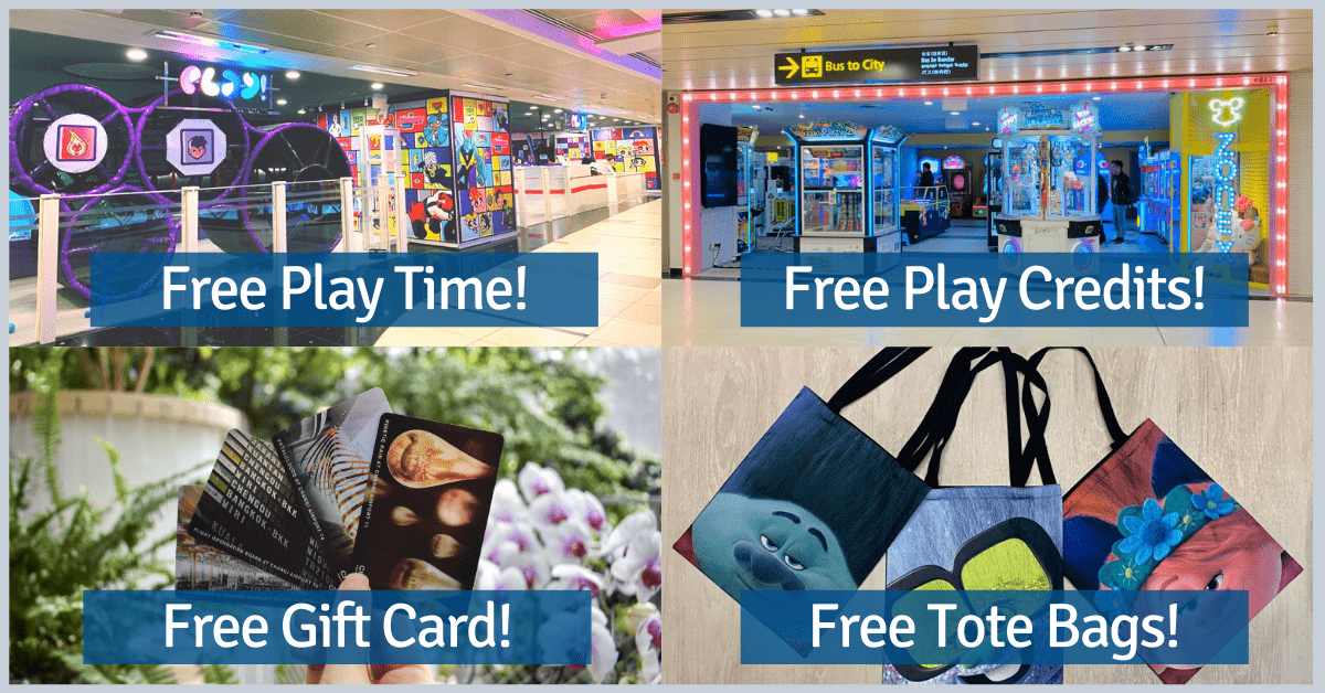 Best Deals @ Changi Airport For March School Holidays | Free Play Time, Play Credit, Parking and Gift Card! - BYKidO