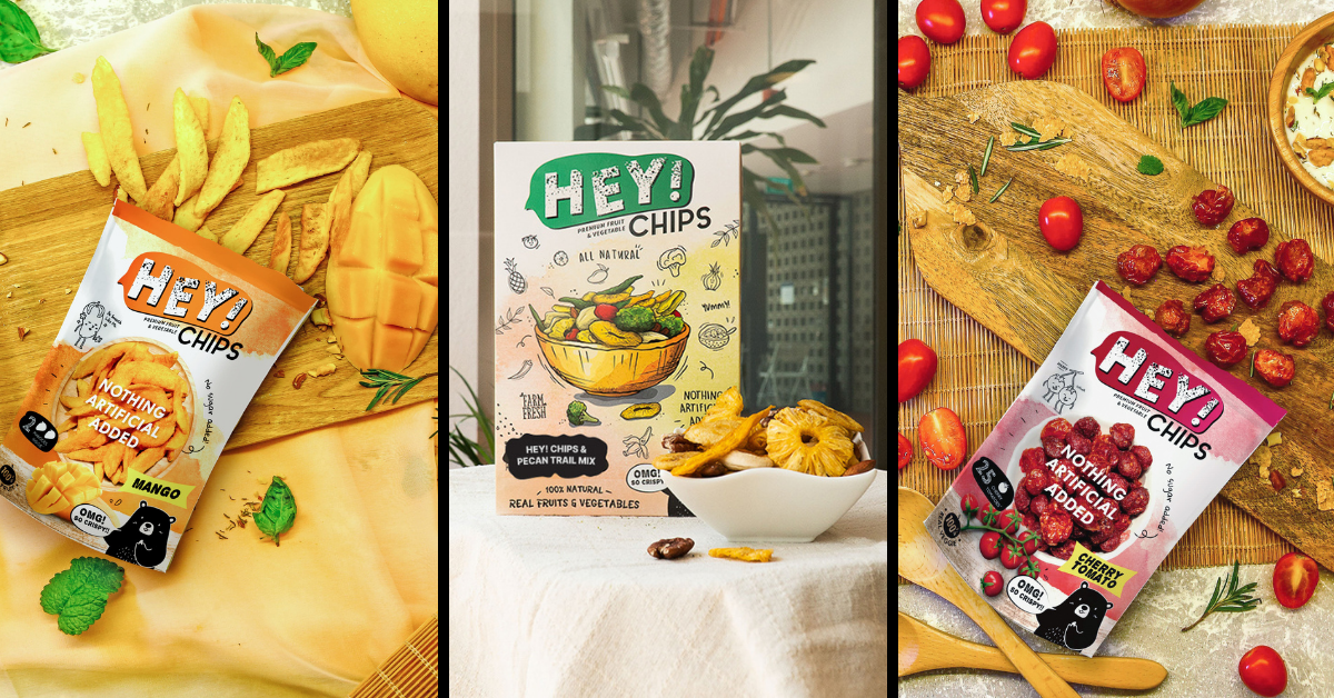 Hey! Chips - A New Healthy And Guilt-Free Snack For Families!