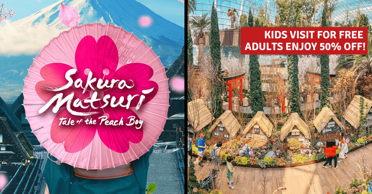 Sakura Matsuri: Kids Enter Free, Springtime Blooms & Cultural Performances at Gardens by the Bay! - BYKidO