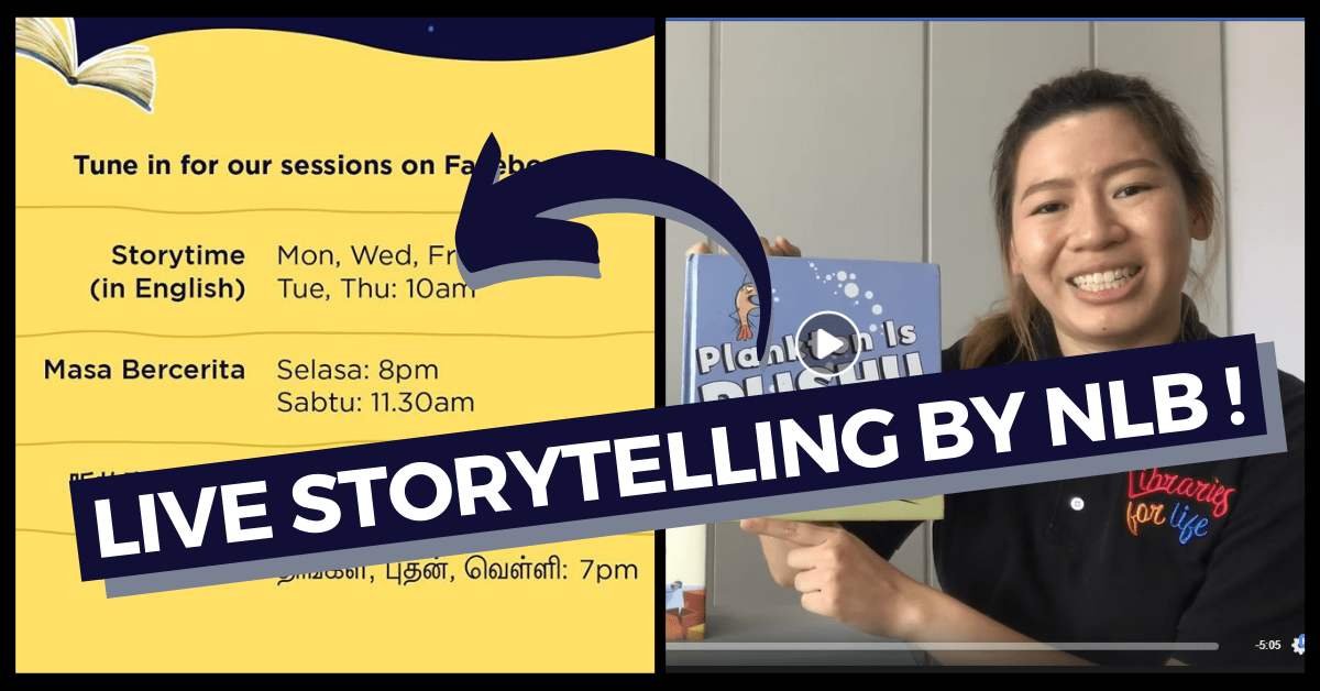 National Library Board's digital offerings during Covid-19 circuit breaker period | Live Storytelling, e-Books and more