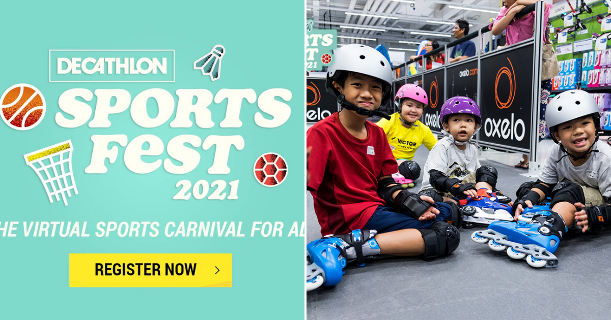 Decathlon Sports Fest 2021 – Decathlon Singapore’s First-ever Virtual Sports Carnival